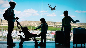 Airport lounge chaos goes viral as kids run wild and passengers ditch basic etiquette