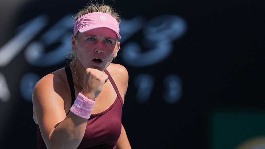 American tennis player has request for Australian Open fan who 'barked' at her in upset win