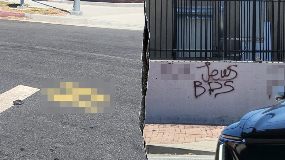 Antisemitic graffiti prompts hate crime probe at Israeli-American Council HQ in Los Angeles