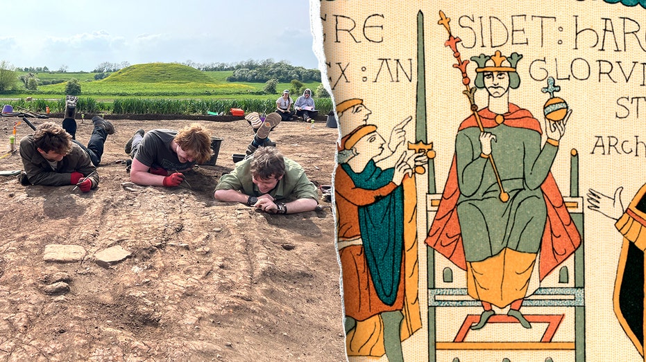 Archaeologists find 'elite site' on land once owned by legendary king slain at famous battle