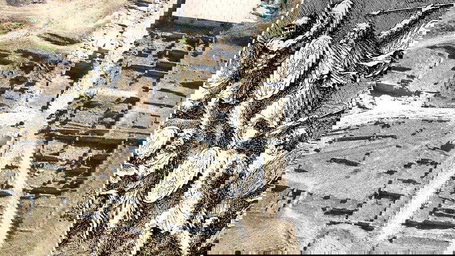 Archaeologists uncover massive stone ruins from ancient city that once rivaled Rome