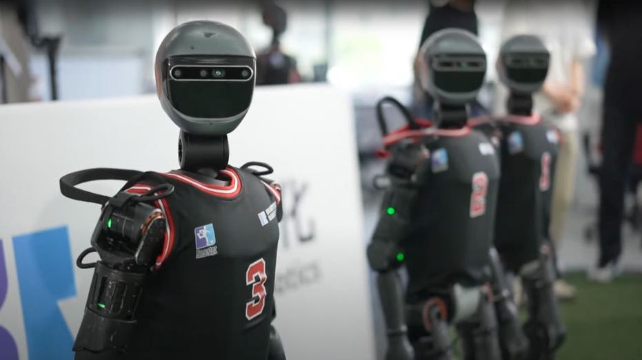 Autonomous humanoid robot soccer debuts in China
