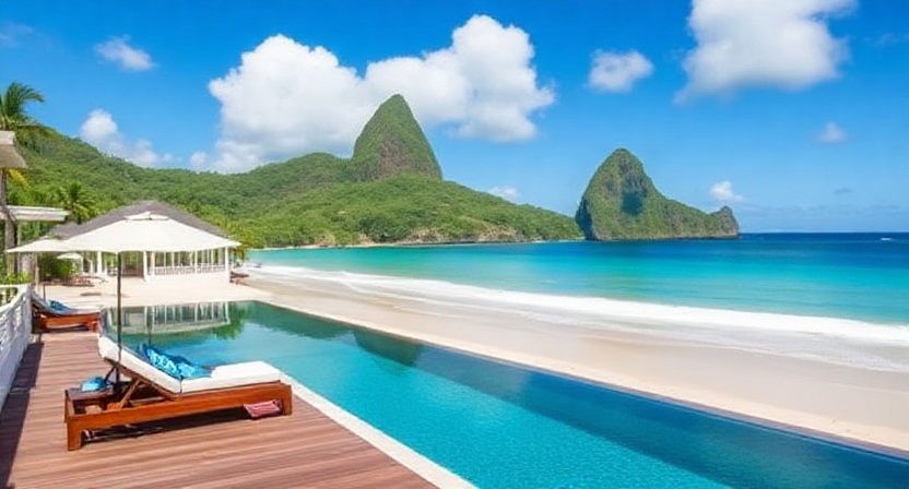 Bay Gardens Resorts to Open Sapphire Sands Villas in Next Year's February, Offering a Luxury Beachfront Stays on the Reduit Beach, Saint Lucia