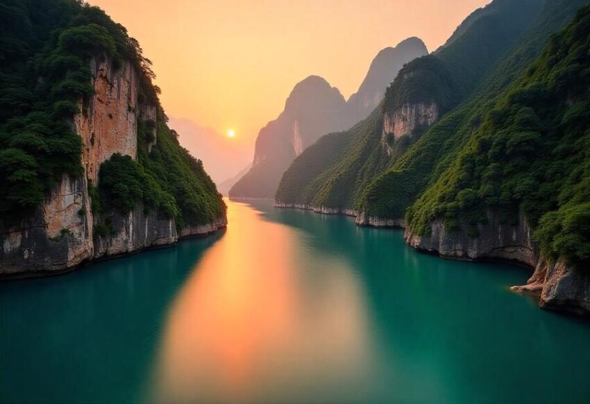 China Unlocks a Scenic Wonderland With the Unrivaled Beauty of Pingshan Canyon in the Heart of Hubei