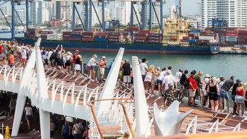 Cruise passenger hailed as hero after jumping into water to save 84-year-old man