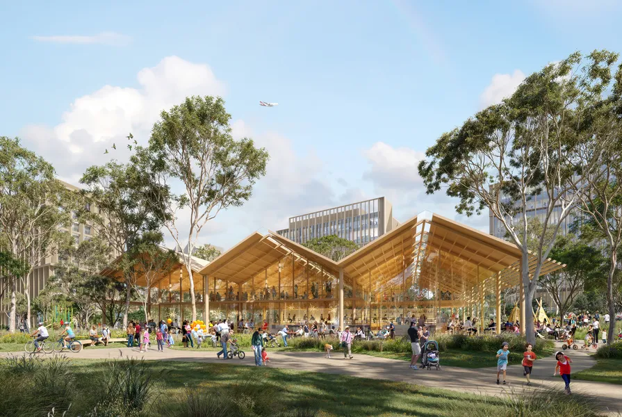 Designs revealed for major precinct in Sydney's Bradfield City Centre