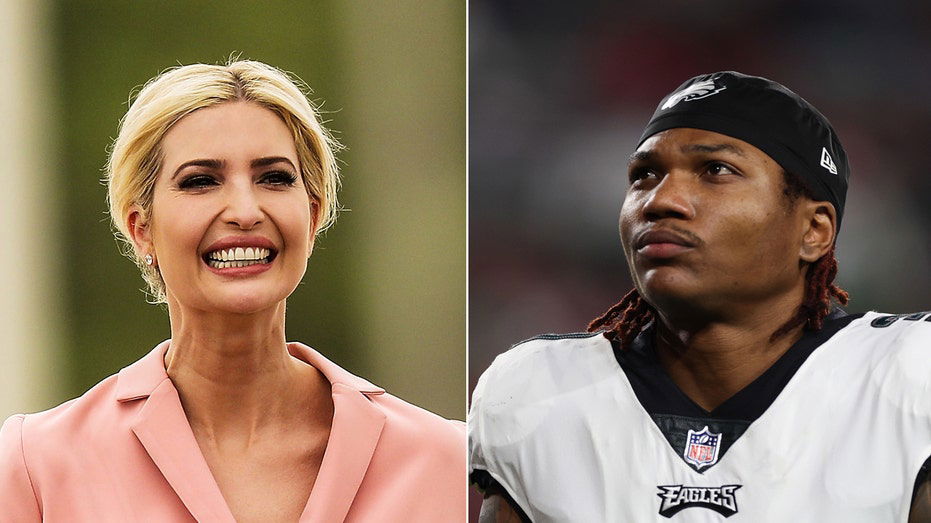 Eagles' Eli Ricks responds to Ivanka Trump's note after missing her drop-by