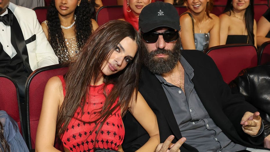 Emily Ratajkowski slips subtle nod to boyfriend Romain Gavras into daring VMAs look