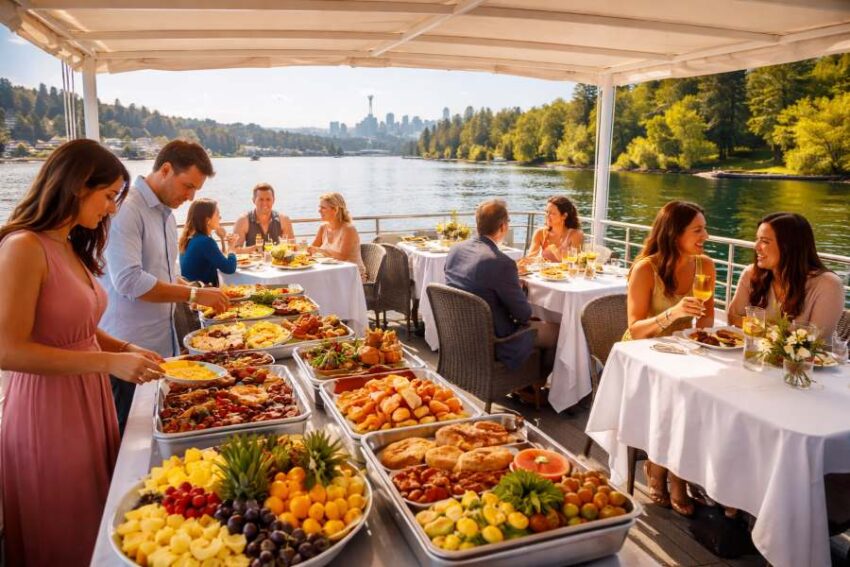 Enjoy Stunning Views and a Delicious Brunch on Lake Union and Lake Washington