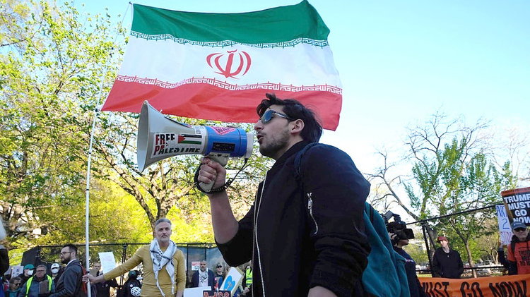Far-left network activates to fly Iran's flag over America in victory and wage a 'smokeless war' on the US