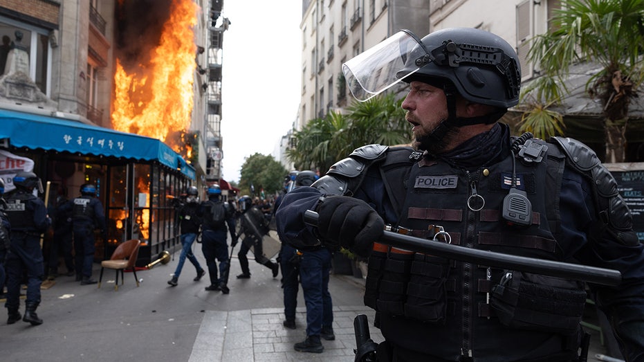 France arrests hundreds as 'Block Everything' protests erupt across country