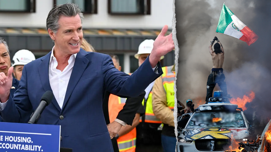 GOP sheriff leading California poll rips Newsom's 'love affair' with criminals