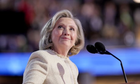 Hillary Clinton: ‘It would be exhilarating to see Kamala Harris achieve the breakthrough I didn’t’