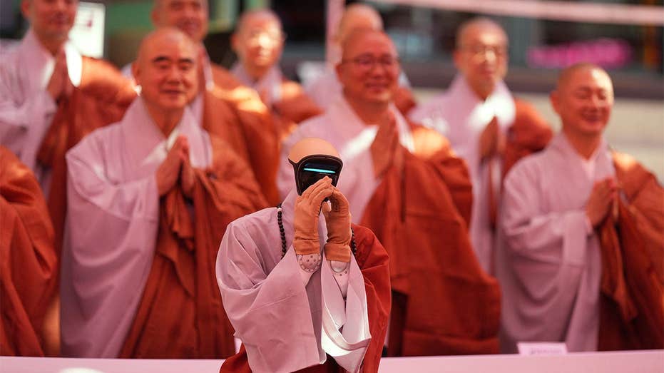 Humanoid robot named 'Gabi' ordained as Buddhist monk, pledges devotion to 'holy Buddha'