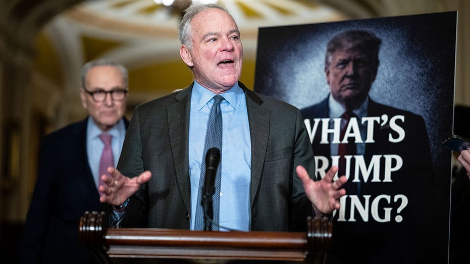 Kaine tells Congress to 'get its a-- off the couch,' reclaim war powers