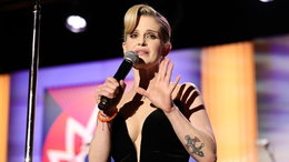 Kelly Osbourne wows in leopard-print swimsuit as she steps 'away from the madness'