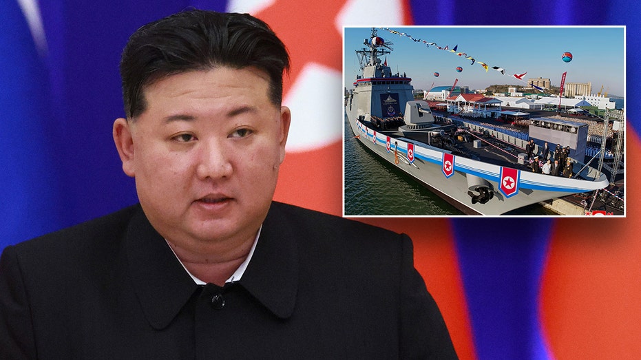 Kim Jong Un left fuming after North Korea's new destroyer damaged in failed launch