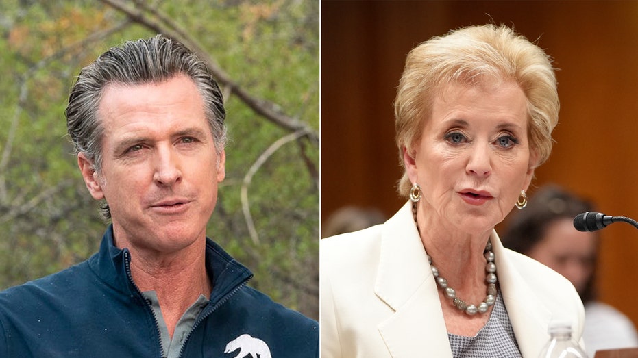 Linda McMahon calls out Gavin Newsom as California officials reject proposal to keep state Title IX compliant