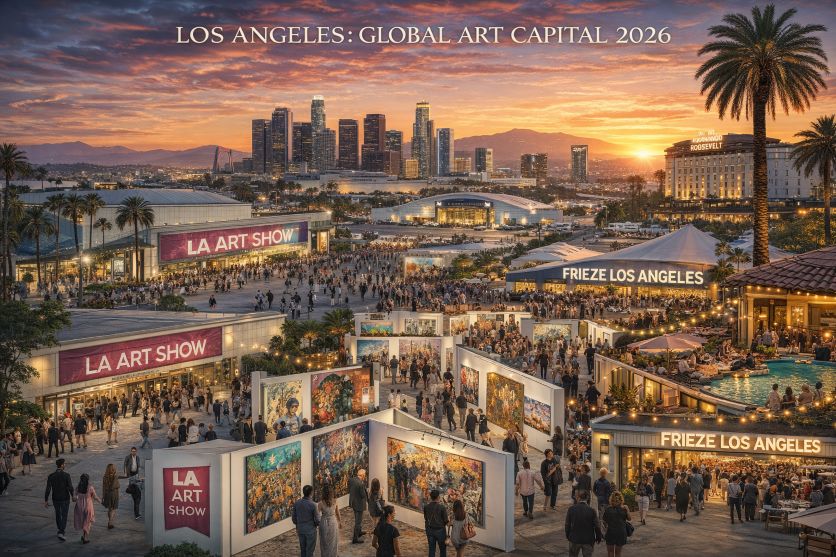 Los Angeles Rewrites Art History in 2026: From LA Art Show to Frieze, Discover How the City's Arts Scene Rivals the Great Cultural Capitals of the World