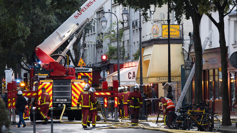 Massive fire destroys 400-year-old food market, leaving historic landmark in ruins