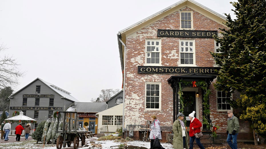 Mega-fans swarm quaint New England towns, chasing Christmas movie charm