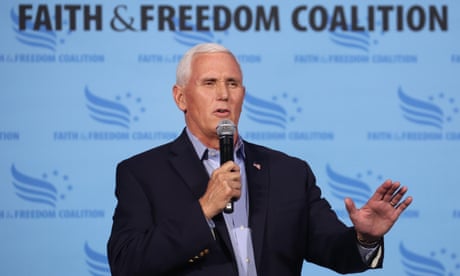 Mike Pence will enter presidential race ‘well before late June’ - if he does at all