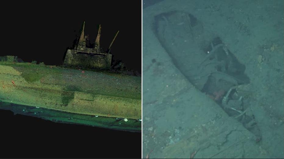 Never-before-seen photos reveal WWI-era submarine 1,300 feet below surface where 19 sailors perished in 1917
