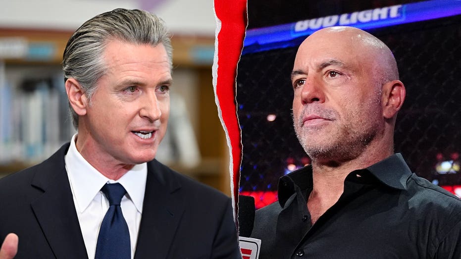 Newsom explodes on Joe Rogan in response to clip of podcaster calling governor 'f---ing con man'