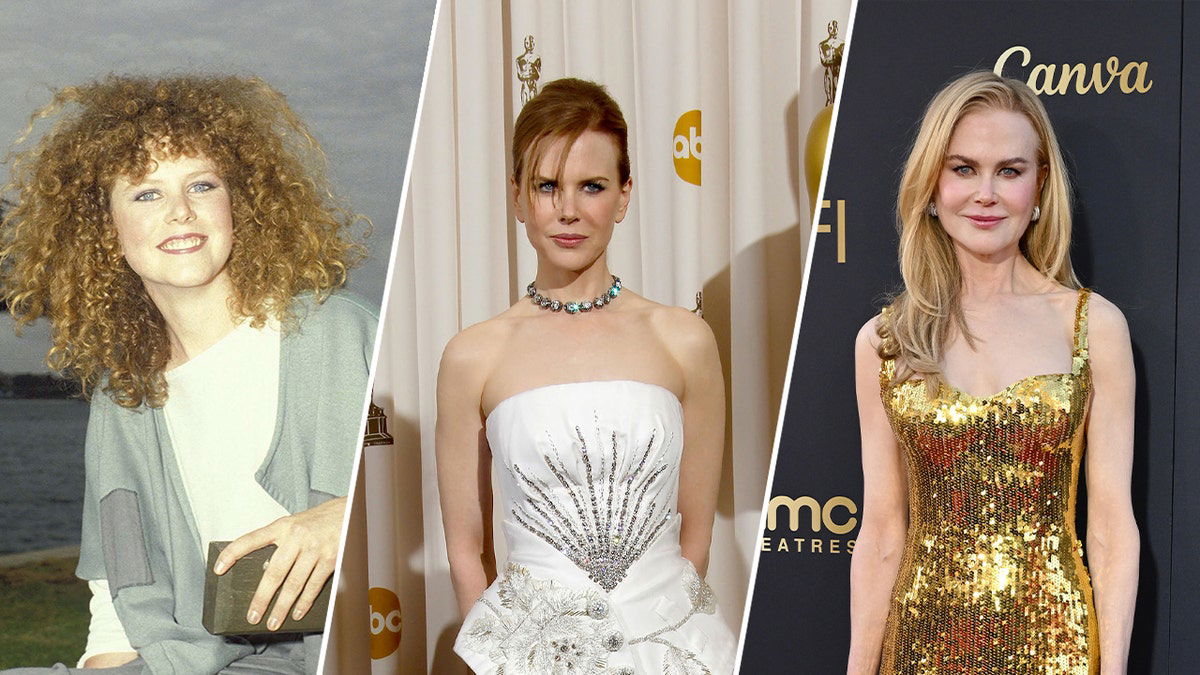 Nicole Kidman's rise from small-screen roles to global stardom and two famous loves: PHOTOS