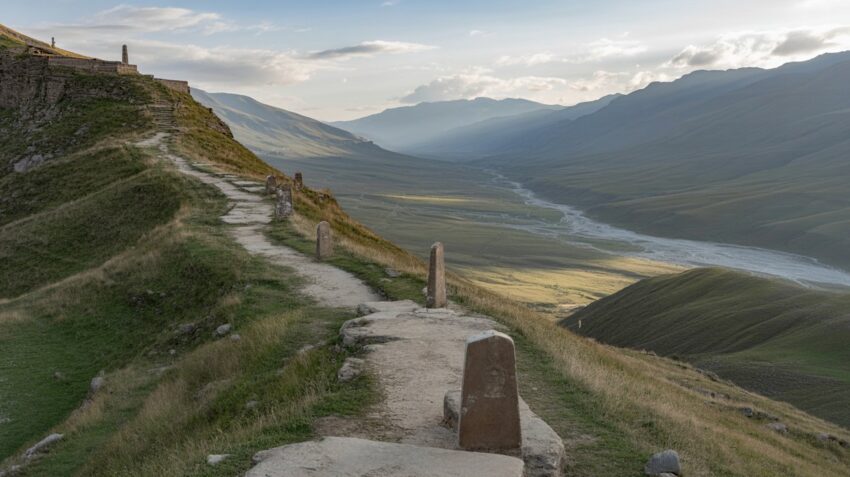 Old Trade Paths Near Kubachi: Walking Dagestan's Ancient Mountain Routes