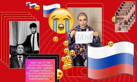 Pro-war memes, Z symbols and blue and yellow flags: Russian influencers at war