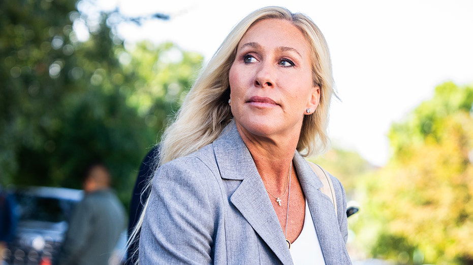 Rep Marjorie Taylor Greene says there are many 'weak Republican men'