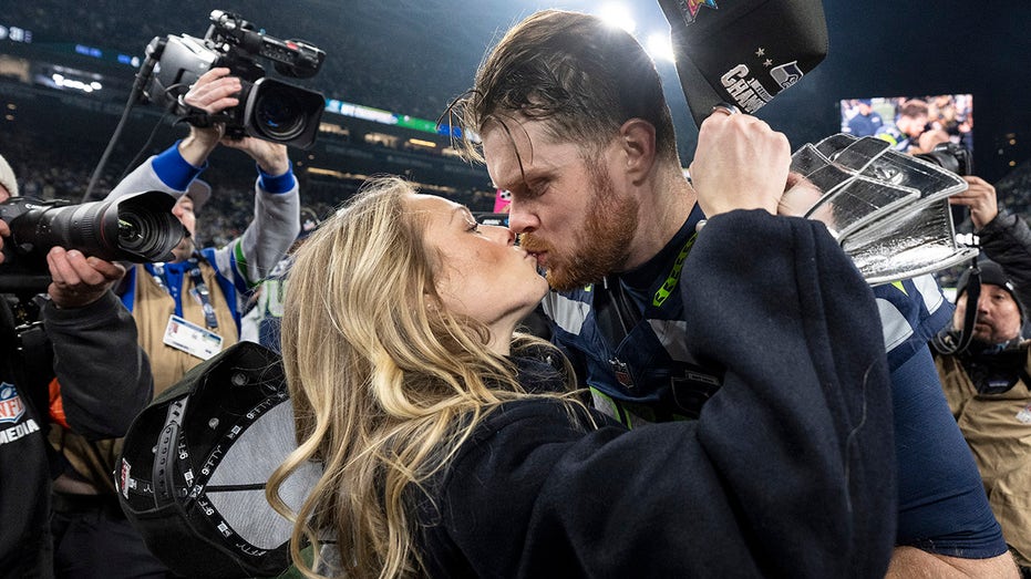 Sam Darnold's fiancée delivers emotional tribute after Seahawks' Super Bowl win
