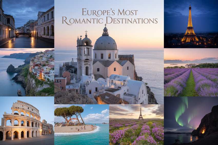 Santorini Joins Paris, Rome, Amalfi Coast, Venice, Provence, Ibiza, And Iceland: Experience Unmatched Romance In Europe's Most Breathtaking Locations With Your Soulmate