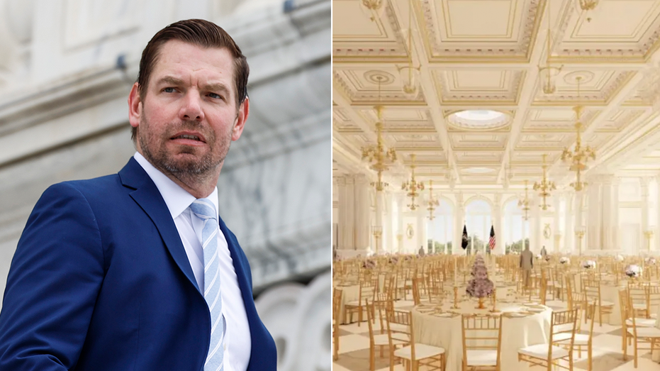 Swalwell demands 2028 Dem candidates vow to destroy Trump's White House ballroom project