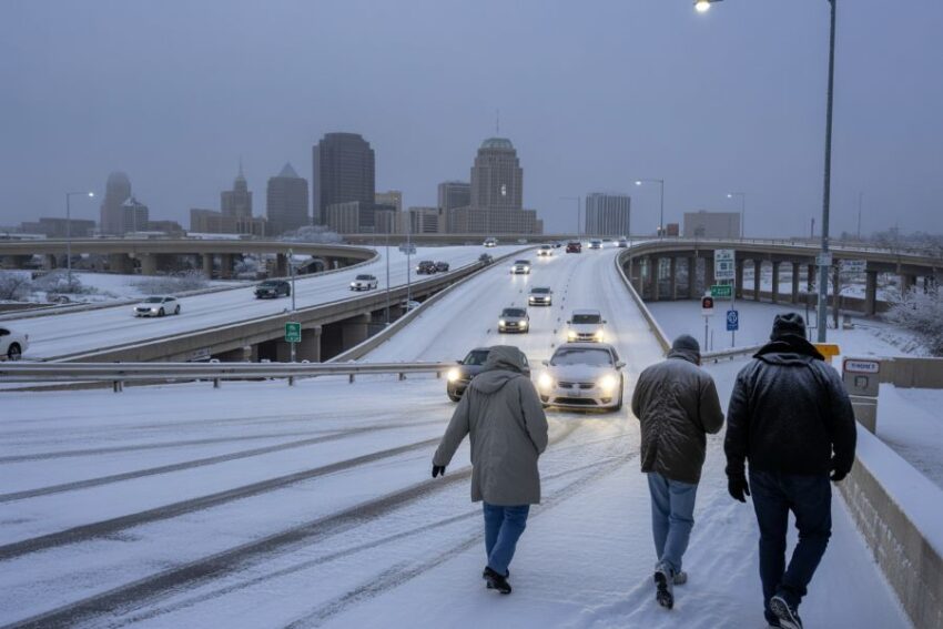 The Big Freeze San Antonio Bracing for Icy Roads and Subzero Cold This Weekend!