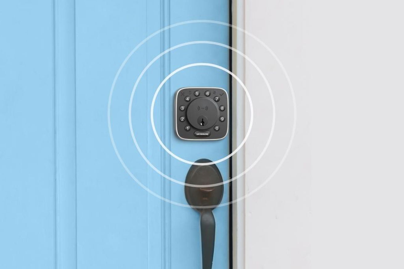 This is the first smart lock to support ultra wideband 