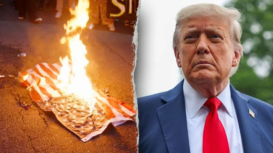 Trump says American flag burners will be 'immediately arrested' under executive order