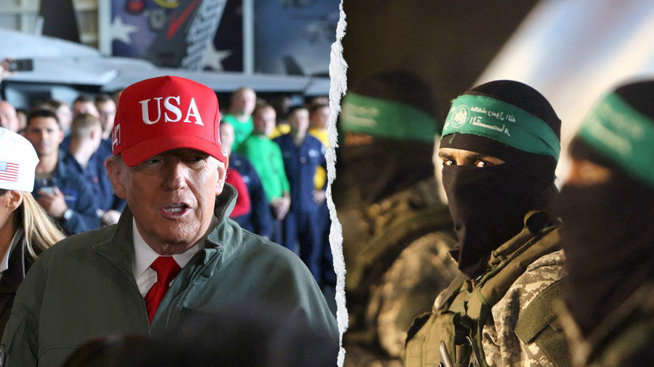 Trump says Hamas may release 20 hostages 'a little bit early' as he heads to Middle East