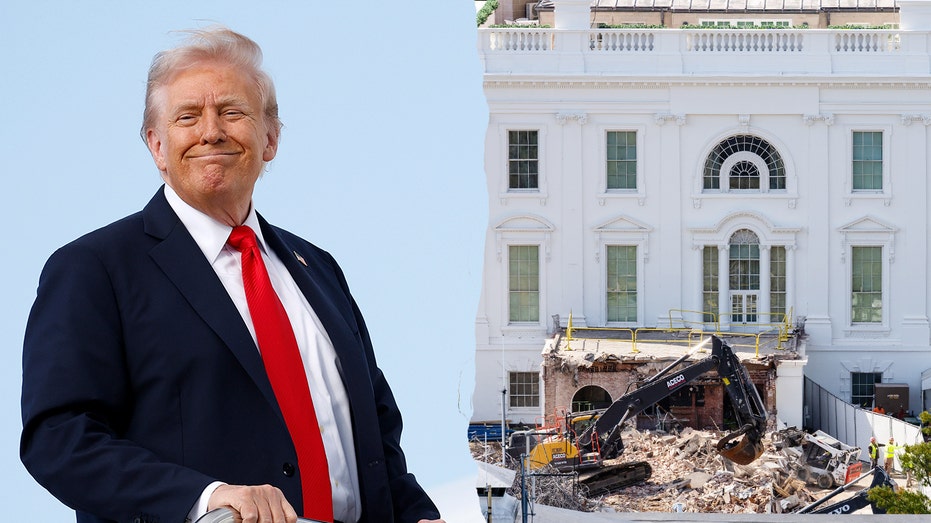 Trump tears down East Wing for $300M ballroom ahead of high-stakes China meeting