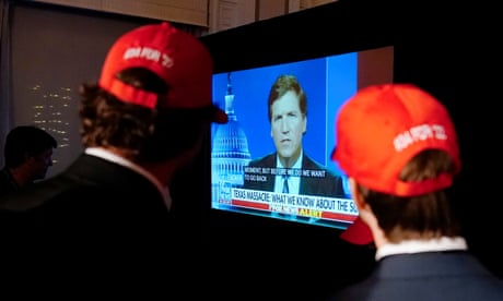 Tucker Carlson is not an antiwar populist rebel. He is a fascist | Jason Stanley