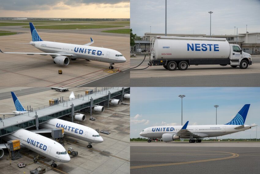 United Airlines and Neste Extend Sustainable Aviation Fuel Supply to Three More Airports