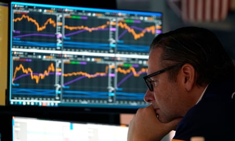 US stock markets fall sharply as investors worry about recession