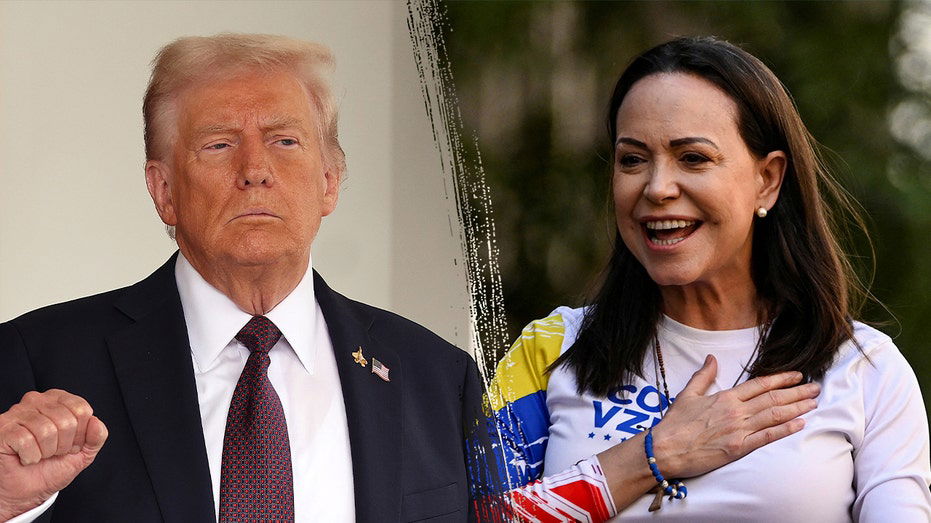Venezuelan Nobel Peace Prize winner Maria Corina Machado dedicates award to Trump for 'decisive support'