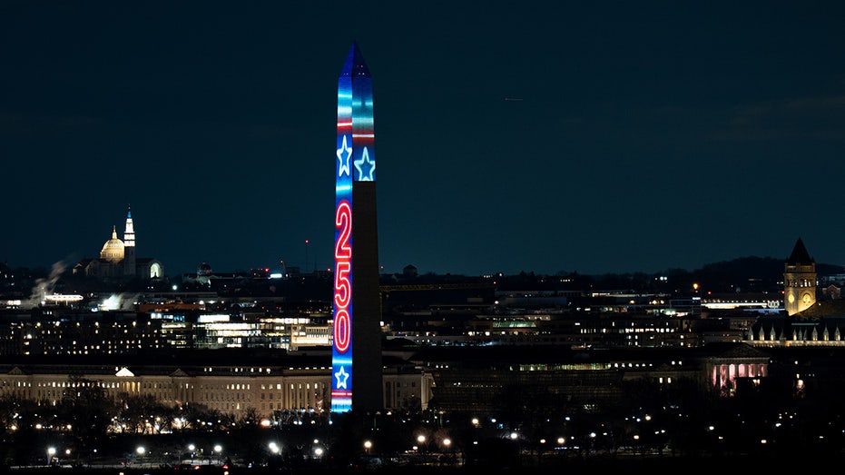 Washington Monument to become 'birthday candle' as US marks start of 250th year