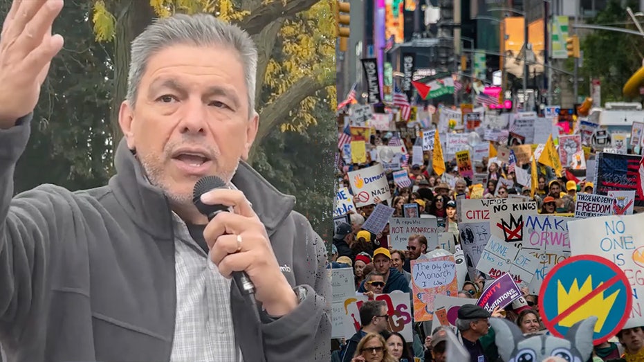 WATCH: 'No Kings' protester steps up to mic and calls for ICE agents to be 'shot,' 'wiped out'